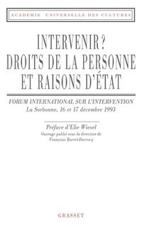 bokomslag Intervenir droits de la personne et raison d'Etat