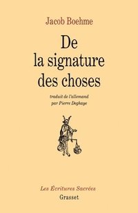 bokomslag De la signature des choses