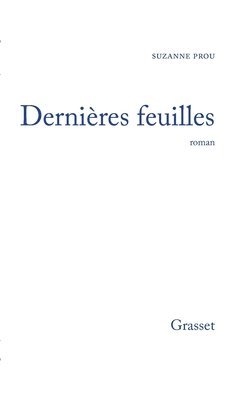 bokomslag Dernières feuilles