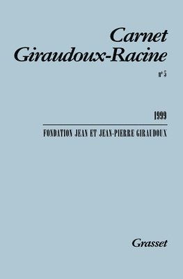 bokomslag Carnet Giraudoux-Racine n°5