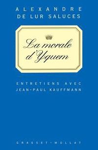 bokomslag La morale d'Yquem