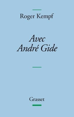 bokomslag Avec Andre Gide