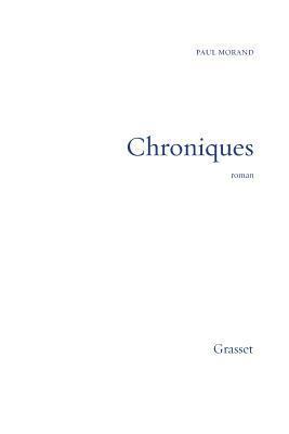 Paul Morand - Chroniques, Häftad