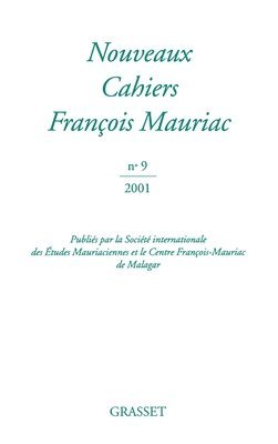 bokomslag Nouveaux cahiers François Mauriac n°09