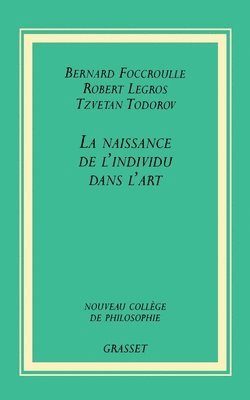 bokomslag La naissance de l'individu dans l'art