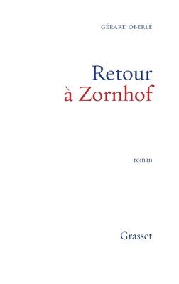 bokomslag Retour à Zornhof