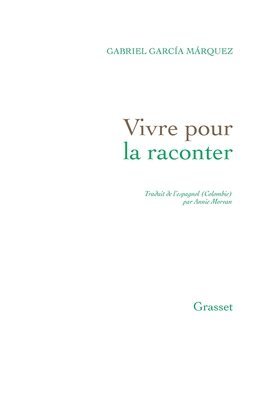 bokomslag Vivre Pour La Raconter