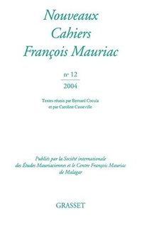 bokomslag Nouveaux Cahiers François Mauriac N°12