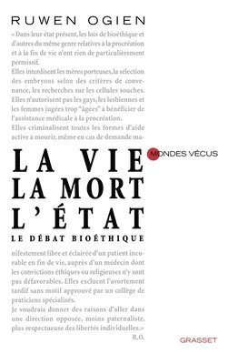 La vie, la mort, l'Etat 1