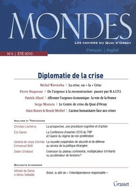 bokomslag Mondes n°4 - Les cahiers du Quai d'Orsay