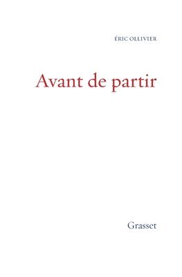 Avant de partir 1