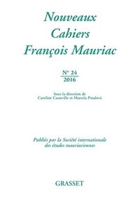 bokomslag Nouveaux Cahiers Francois Mauriac N 24