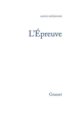 L'épreuve 1