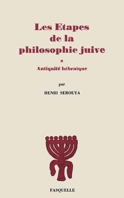 Les étapes de la philosophie juive 1