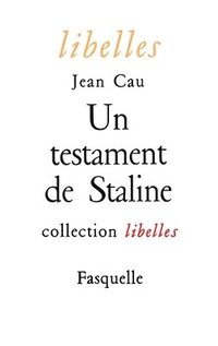 bokomslag Un testament de Staline