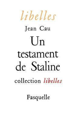 bokomslag Un testament de Staline