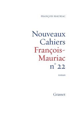 bokomslag Nouveaux cahiers François Mauriac n°22