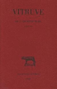 Vitruve - Vitruve, de l'Architecture: Livre VII, Häftad