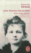 bokomslag Une Femme Honorable (Biography of Marie Curie)