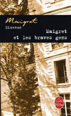 bokomslag Maigret et les braves gens