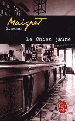 Georges Simenon - Le chien jaune, Häftad
