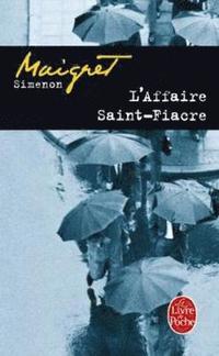 bokomslag L'affaire Saint-Fiacre
