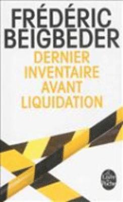 Dernier inventaire avant liquidation