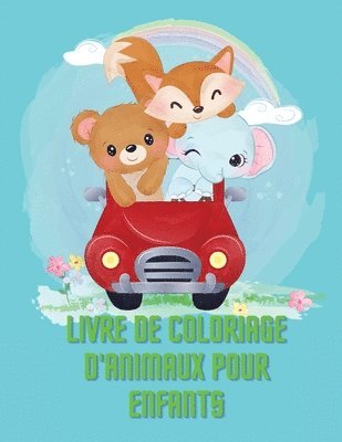 Livre de Coloriage d'Animaux Pour Enfants 1