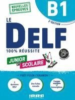 bokomslag Le DELF Junior et Scolaire B1 100% Reussite + audio download