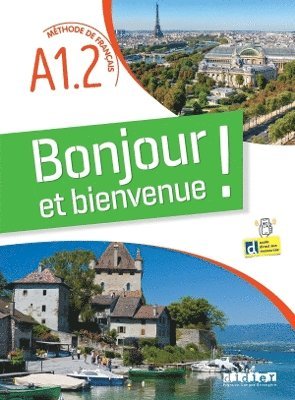 bokomslag Bonjour et bienvenue A1.2 - tout en franais + didierfle.app