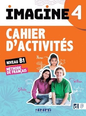 bokomslag Imagine 4 - B1 Cahier + didierfle.app