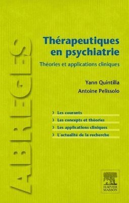 bokomslag Th?rapeutiques en psychiatrie