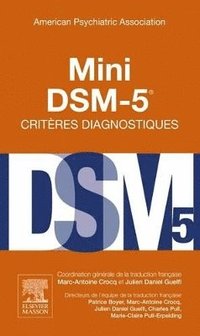 bokomslag Mini DSM-5 Critres Diagnostiques