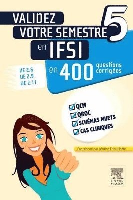 bokomslag Validez votre semestre 5 en IFSI en 400 questions corriges