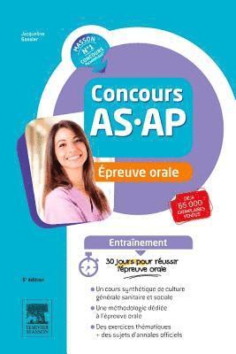 Jacqueline Gassier - Concours AS/AP - �preuve orale - Entra�nement, Häftad