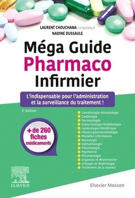 bokomslag M?ga Guide Pharmaco Infirmier