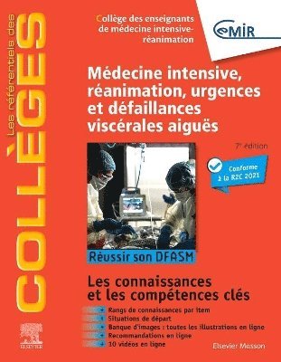 bokomslag Mdecine Intensive, ranimation, urgences et dfaillances viscrales aigus