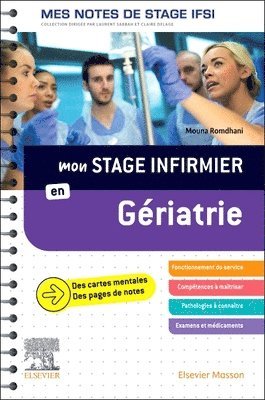 bokomslag Mon stage infirmier en Griatrie. Mes notes de stage IFSI