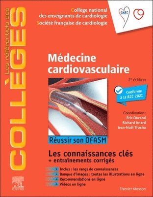 Coll�ge National des enseignants de card, Soci�t� Fran�aise de Cardiologie - M�decine cardio-vasculaire, Häftad