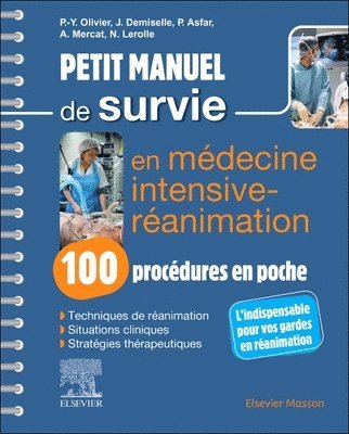 bokomslag Petit manuel de survie en m?decine intensive-r?animation : 100 proc?dures en poche