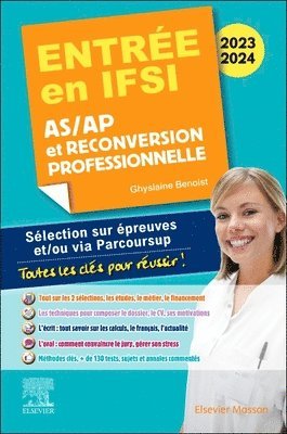 bokomslag Entre en IFSI 2023-2024 - AS/AP et reconversion professionnelle