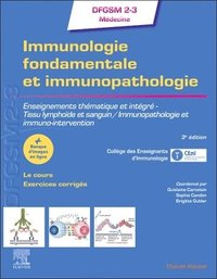 bokomslag Immunologie fondamentale et immunopathologie