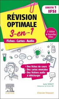 bokomslag R?vision optimale 3 en 1 _ Semestre 1 IFSI