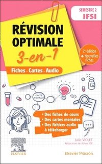 bokomslag R?vision optimale 3 en 1 _ Semestre 2 IFSI