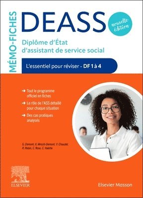 bokomslag Mémo-Fiches DEASS - Diplôme d'État d'assistant de service social