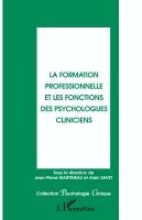 Savet Alain - formation professionnelle et les fonctions des psychologues cliniciens, Häftad