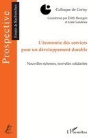 Heurgon Edith - L'économie des services pour un développement durable, Häftad