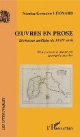 Boucher Guenaelle - Oeuvres en prose, Häftad