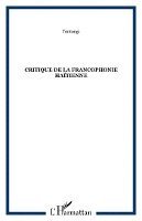 Tontongi - Critique de la francophonie haïtienne, Häftad
