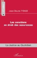 Ponge Jean-Claude - Les sanctions en droit des assurances, Häftad